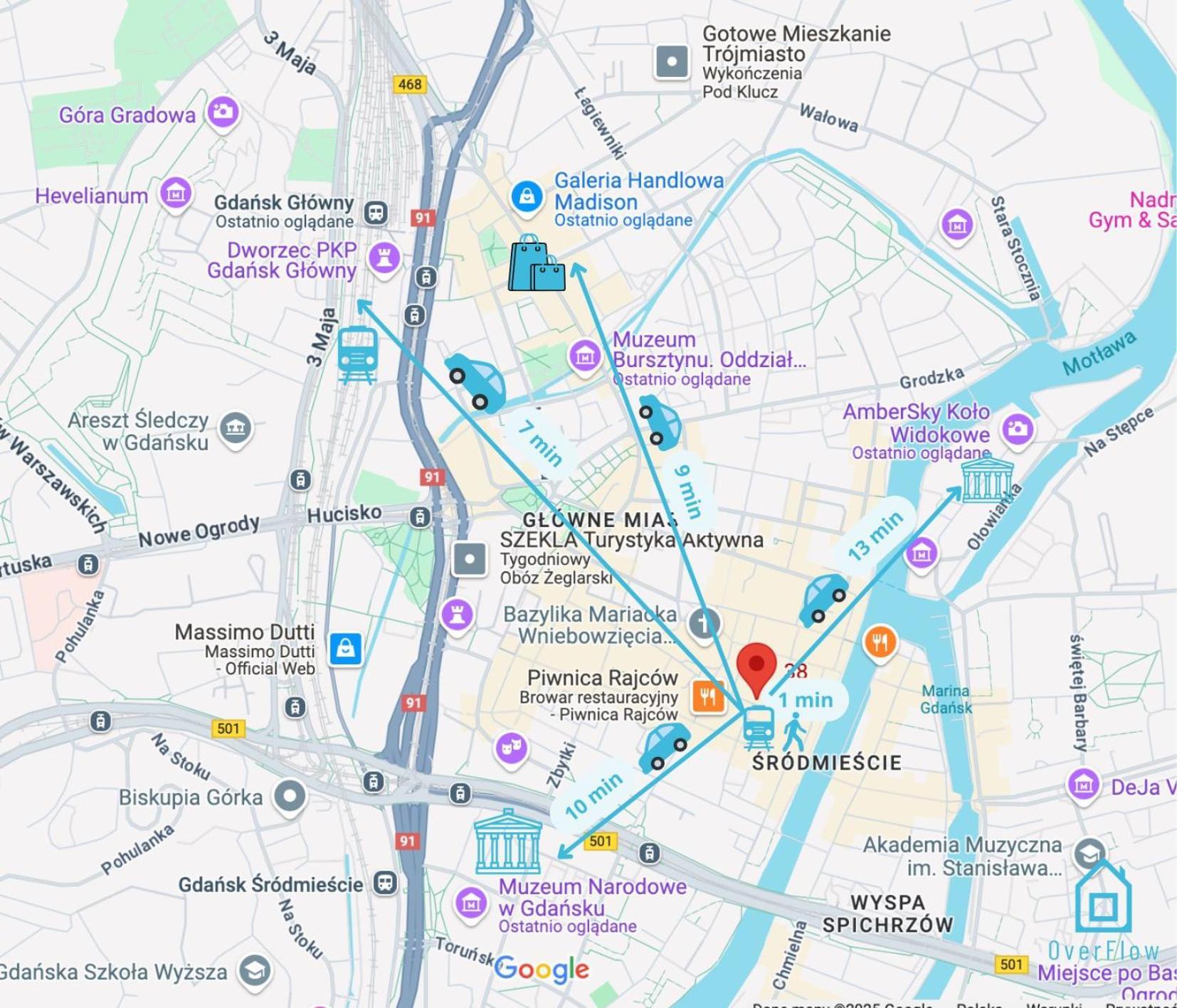 Luna Premium Apartment At Old Town Gdańsk Zewnętrze zdjęcie